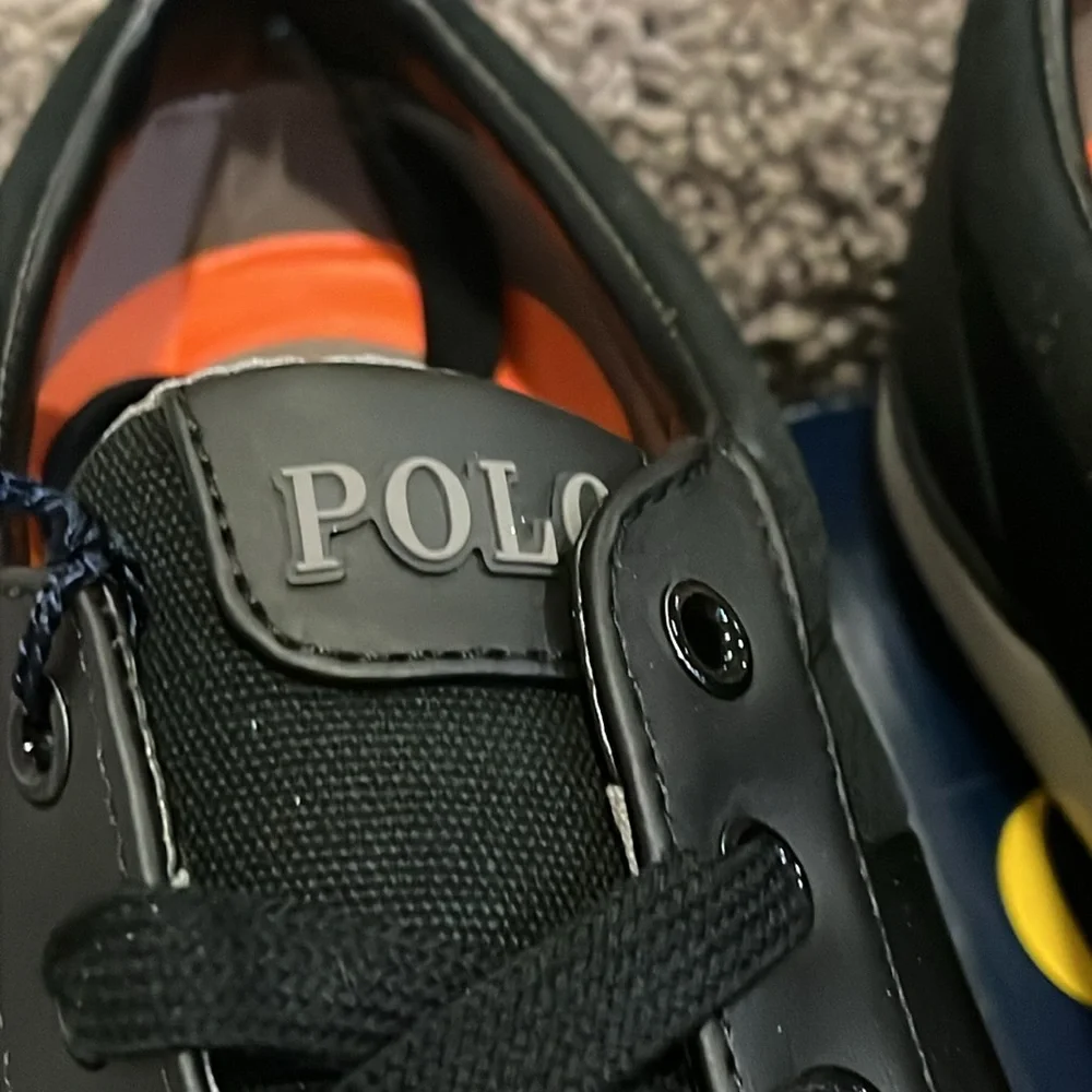 Polo Ralph Lauren Ian Boat Deck Shoes Sneakers new black Men’s Size 11.5